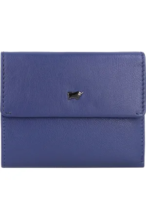 Braun büffel Braun Büffel Leren Portemonnee Anna RFID 8CS Wallet Blauw