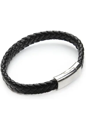 Montebello Armband Senra Black - PU Leer - - 21.5cm