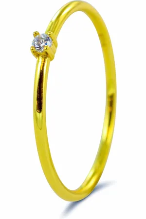Silventi 9SIL-21616 Zilveren Ring - Dames - Zirkonia - 2 mm