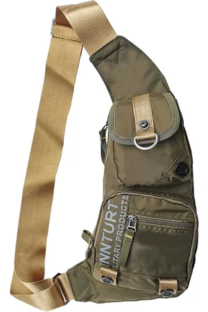 Merkloos Crossbody tas gemaakt van nylon
