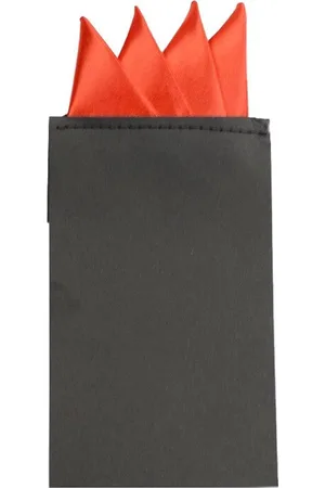 Merkloos Pochette - - voorgevouwen - pochet – heren - unisex