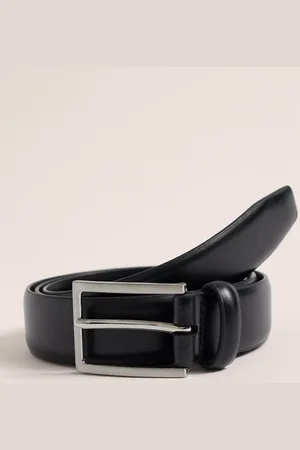 WE Fashion Leren heren riem