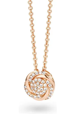 Velini Jewels P6460R -Hanger+Ketting -925 Zilver -Cubic Zirkonia