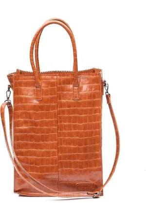 Zebra Trends Natural Bag Rosa XL Croco Cognac