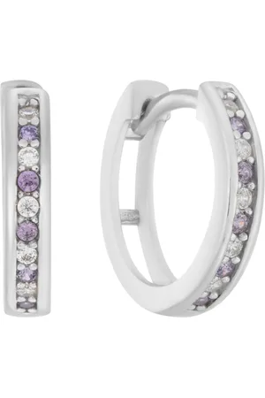 Glow 107.3101.00 Kinder Oorbellen - Oorringen - Sieraad - Voor Kinderen - Zilver - 925 Zilver - 12 mm lang