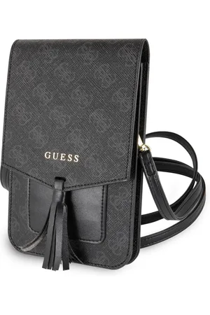 Guess Collection 7 inch Telefoontas - - 4G Wallet Bag - GUWBSQGBK