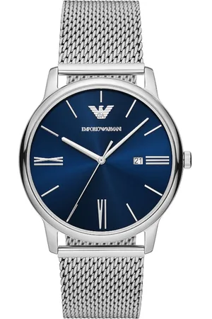 Emporio Armani AR11571 Heren Horloge 42 mm - Zilverkleurig