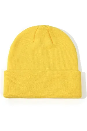 Merkloos Winter Kindermutsen - babymutsje voor jongens en meisjes - gebreide warme mutsen voor baby