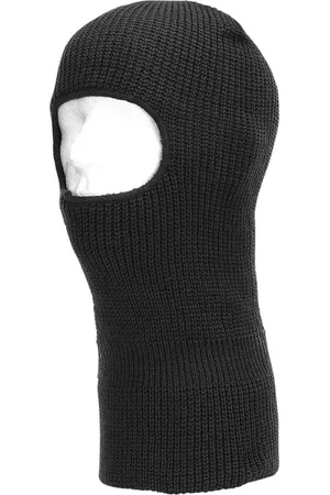 Fostex Dubbel gebreide bivakmuts balaclava van acryl met 1 gat kleur maat one size