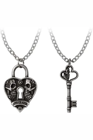 Alchemy Key To Eternity Ketting - Zilverkleurig
