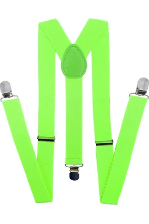 Fako Fashion Heren Bretels - Dames Bretels - Effen - 100cm