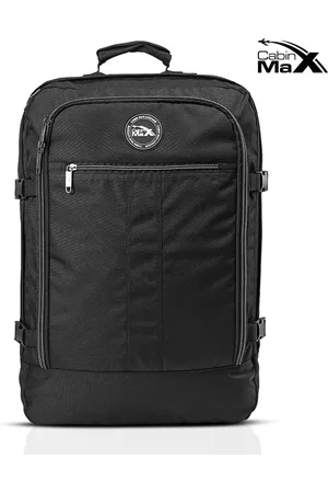 Cabin Max CabinMax Metz Reistas– Handbagage 30L Easyjet - Rugzak – Backpack - 45x35x20cm – Lichtgewicht - (MZ 30-BK)
