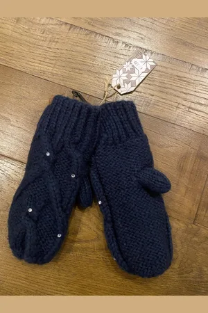 sarlini Gebreide wanten Dames van het merk Dark Blue