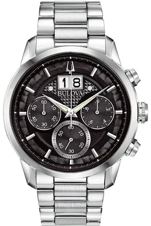 BULOVA Sutton 96B319 Horloge - Staal - Zilverkleurig - Ø 42 mm