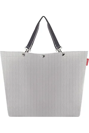 Reisenthel Shopper XL Strandtas Shopper - 35L - Herringbone Grey Lichtgrijs