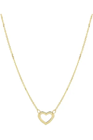 Marie-Celeste Marie Celeste ketting hart 41 - 43 - 45 cm - Goud