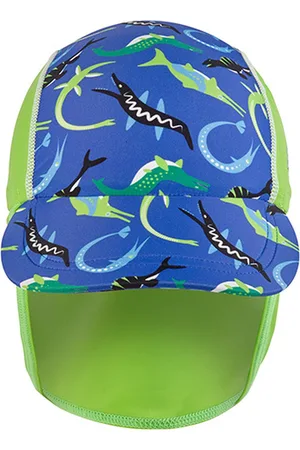 Beco Ocean dinos - zonnepetje voor kinderen - UV SPF50+ - maat 1 - ca. 46 cm