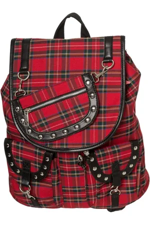 Banned Retro Rugtas YAMY Tartan - (bxhxd) ca. 38cm x 39cm x 13xm