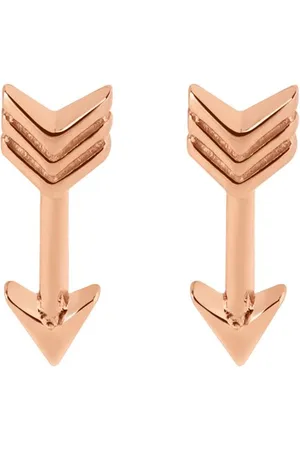 JUULRY Rosé Goud Plated Pijl Oorknopjes