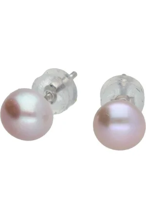 Bela Donaco Oorknopjes Classic – Sterling Zilver – Orchid Parels