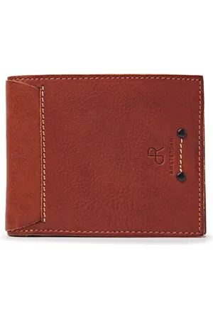 dR Amsterdam Compacte leren heren portemonnee | Kleine billfold met 4 creditcardvakken, briefgeldvakken en muntgeldvak | Stoere en functionele pasjeshouder voor mannen | RFID-bescherming | Ideaal cadeau voor mannen Tampa - 93581