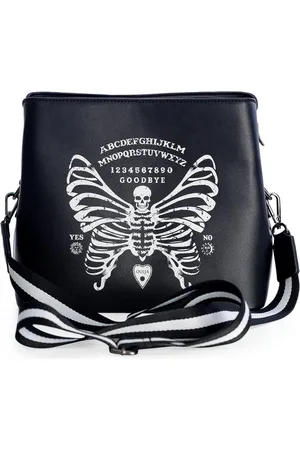 Banned Retro Schoudertas SKELETON BUTTERFLY OUIJA Schoudertas - (bxhxd) ca. 24cm x 21cm x 12cm