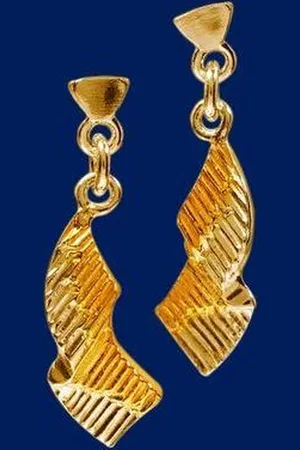 AuBor Oorbellen, hang, Gouden noorderlicht
