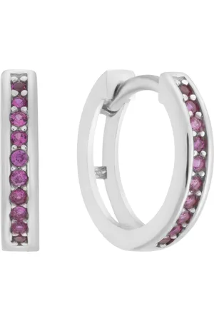 Glow 107.3105.00 Kinder Oorbellen - Oorringen - Sieraad - Voor Kinderen - Zilver - 925 Zilver - 12 mm lang