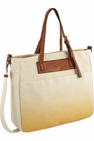 Camel Active Shopper Schoudertas Sand Zip Tote Bag Beige