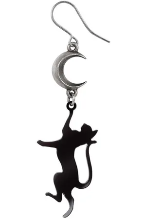 Alchemy Feline Moondream Oorbellen - /Zilverkleurig