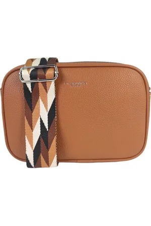 Flora & CO Flora&Co - Paris - Crossbody handtas - 3 vakken met rits - instelbare riem & fashion riem