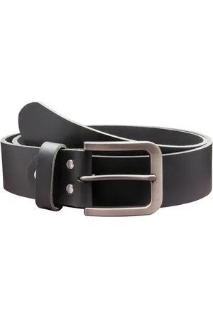 Merkloos Riem, 4 cm breed, gemaakt van Full Grain Runderleer degelijk en stoer , kleur maat 115