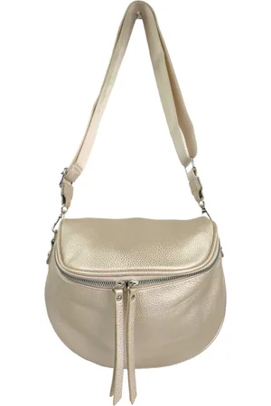Flora & CO Crossbody heuptas - bumbag - extra groot - vegan - parlemoer