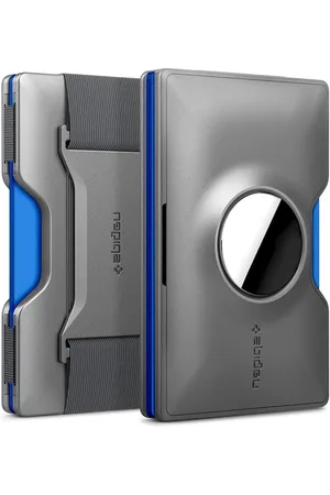 Merkloos AirTag-kaarthouder Wallet S Spigen Ontworpen - Gunmetal Kleur 2020