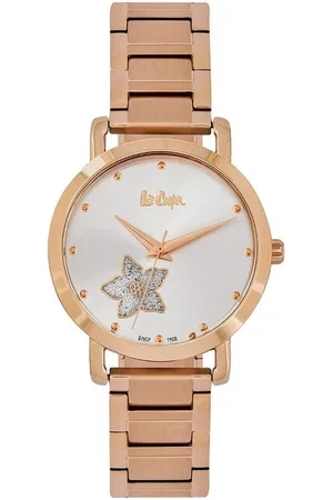Lee LC06788.433 - Horloge - Analoog - Dames - Vrouwen - stalen band - Rosékleurig - Zilverkleurig