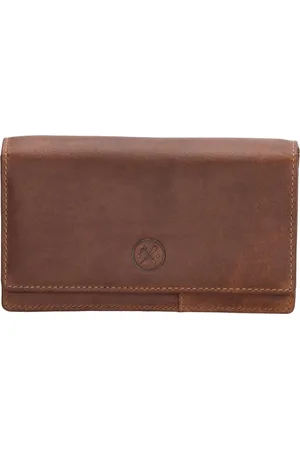 Hide & Stitches Japura Portemonnee - - 100% Leer