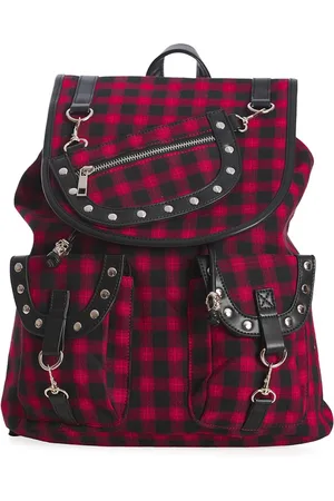 Banned Retro Yamy - Tartan rugzak - - (bxhxd) ca. 38cm x 39cm x 13xm