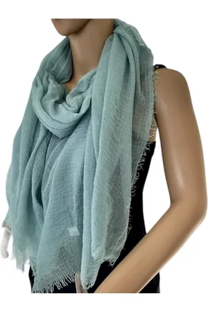 Merkloos Dames effen kleur sjaal 38# Pea green