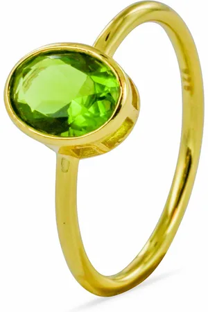 Silventi 9SIL-21769 Zilveren Ring - Dames - Zirkonia - Ovaal - - 8 x 6 mm