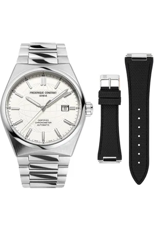 Frederique Constant Highlife Automatic Cosc FC-303S4NH6B Horloge - Staal - Zilverkleurig - Ø 39 mm