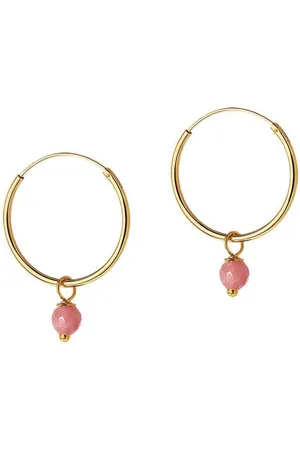 JUULRY Hoop met Roze/Rode Steen