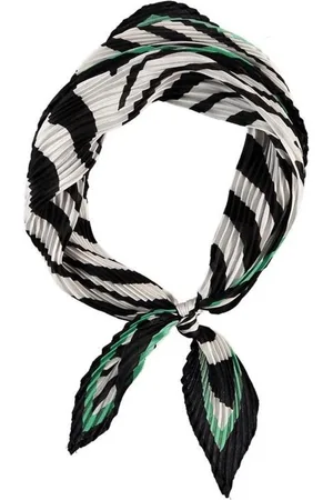 sarlini Neksjaaltje | Haarsjaaltje Square Black/Bright Green
