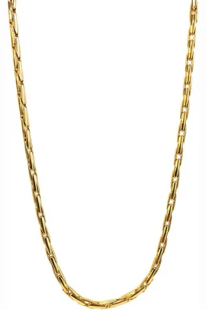 Silventi 760100040 Ketting Dames - Doublé - Cardano schakel - 45cm - 2mm