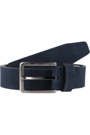 Lloyd Leren riem - Jongens - 110 cm - marine