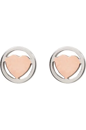 Ixxxi Jewelry-Heart-Rosé goudkleurig-Dames Oorbellen