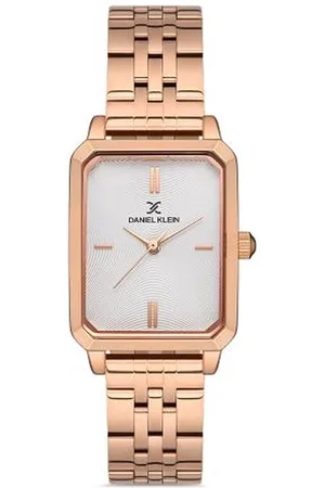Daniel Klein DK.1.13126-3 - Horloge - Analoog - Dames - Vrouwen - stalen band - Rechthoek - Rosékleurig