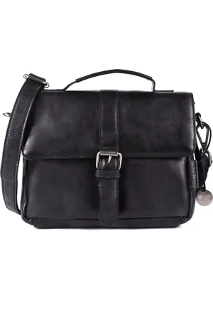 Genicci HANDTAS CUM CROSSBODY HORIZON ZWART