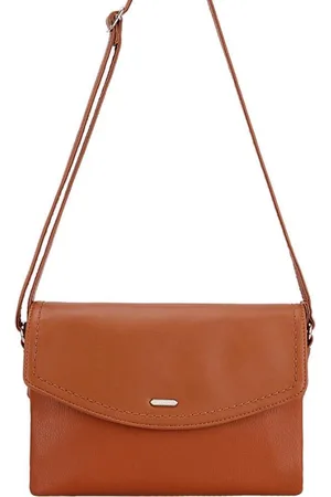 David Jones Grote Crossbodytas - Cognac