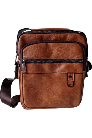 Merkloos PU Leren Schoudertas - Crossbodytas - Large