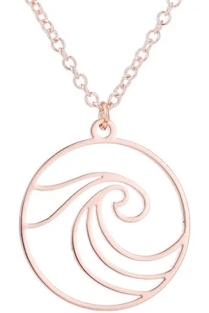 Amodi 24/7 Jewelry Collection Golven Ketting - Zee - Cirkel